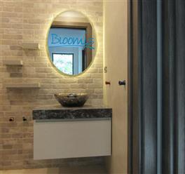 کابینت روشویی با صفحه سنگ طبیعی