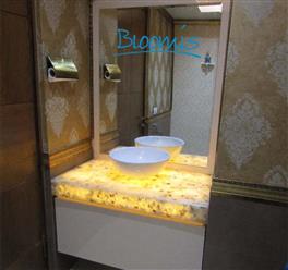 کابینت روشویی با صفحه ریوراستون